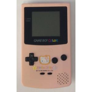 中古】GB ゲームボーイカラー本体 ハローキティ＊ゲームボーイ本体