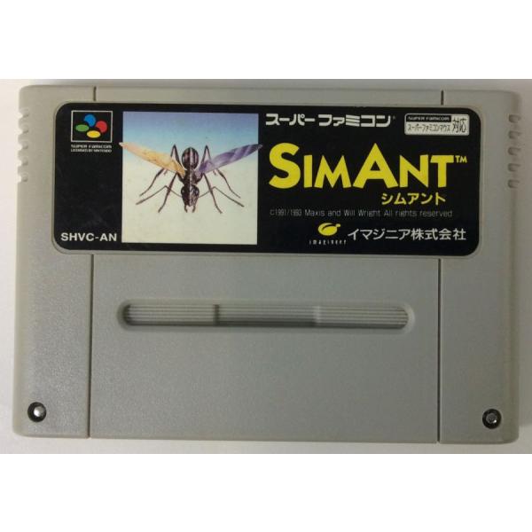 【中古】SFC シムアント＊スーパーファミコンソフト(ソフトのみ)【メール便可】