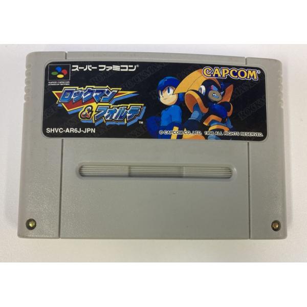 【中古】SFC ロックマン＆フォルテ＊スーパーファミコン(ソフトのみ)