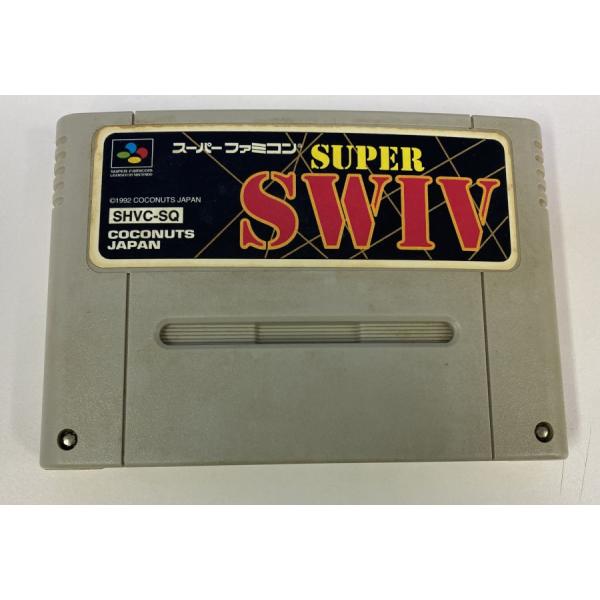 【中古】SFC スーパースウィヴ SWIV＊スーパーファミコンソフト(ソフトのみ)【メール便可】