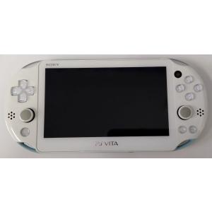 【中古】 PlayStation Vita Wi-Fiモデル ライトブルー ホワイト PCH-200...