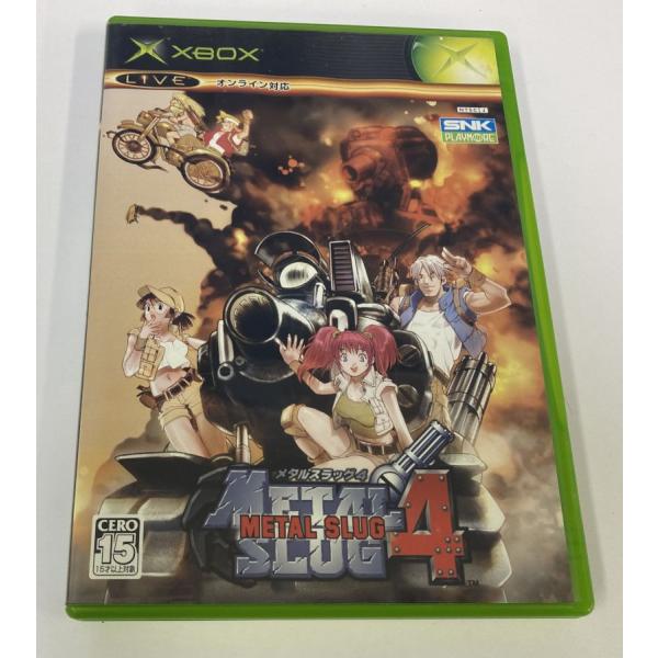 【中古】XB メタルスラッグ4 初回限定版＊Xboxソフト(箱説付)【メール便可】