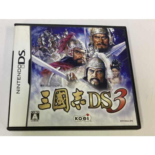 【中古】NDS 三國志 DS3＊ニンテンドーDSソフト(箱説付)【メール便可】