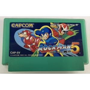 【中古】FC ロックマン5＊ファミコンソフト(ソフトのみ)【メール便可】