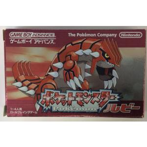 【中古】GBA ポケットモンスター ルビー＊ゲームボーイアドバンスソフト(箱説付)