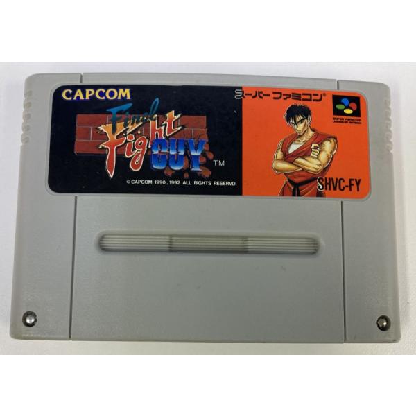 【中古】SFC ファイナルファイト ガイ＊スーパーファミコンソフト(ソフトのみ)【メール便可】