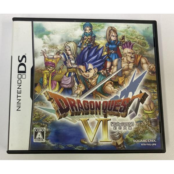 【中古】NDS ドラゴンクエストVI 幻の大地＊ニンテンドーDSソフト(箱説付)【メール便可】