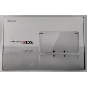 【中古】3DS ニンテンドー3DS アイスホワイト＊ニンテンドー3DS本体(箱説付)｜usedgames