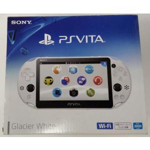 【中古】 PlayStation Vita Wi-Fiモデル ホワイト PCH-2000ZA12＊P...