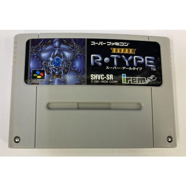 【中古】SFC スーパーR TYPE＊スーパーファミコンソフト(ソフトのみ)【メール便可】