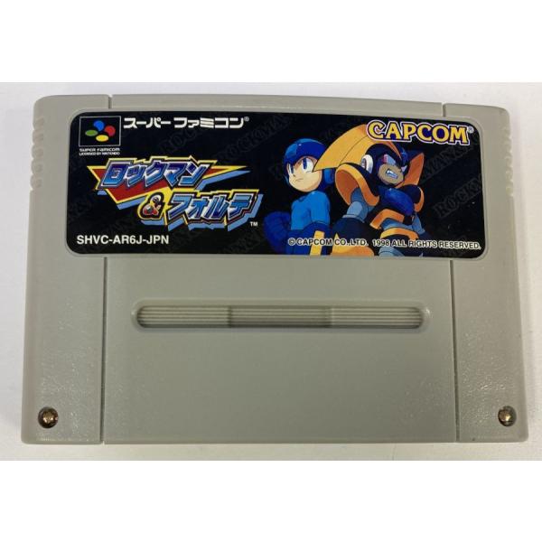 【中古】SFC ロックマン＆フォルテ＊スーパーファミコンソフト(ソフトのみ)【メール便可】