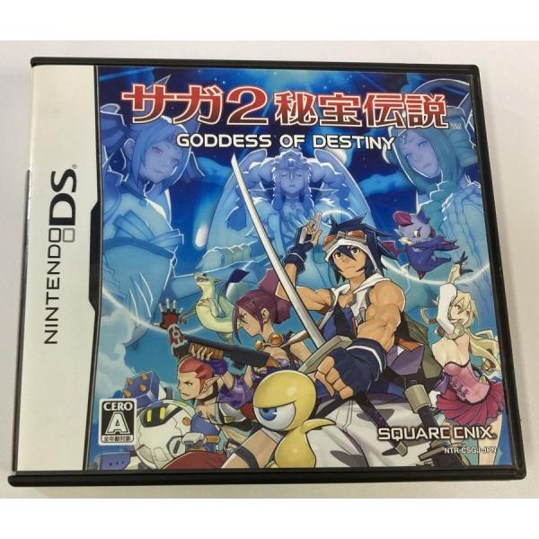 【中古】NDS サガ2 秘宝伝説 GODDES OF DESTINY＊ニンテンドーDSソフト(箱説付...