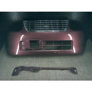 ☆ ｅＫワゴン H82W フロントバンパー P39 6400C655RC グリル付 7450A614