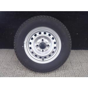 ハイゼット　純正スチールホイール　12X4.00B　4H/100　タイヤ付き145R12　80/78...