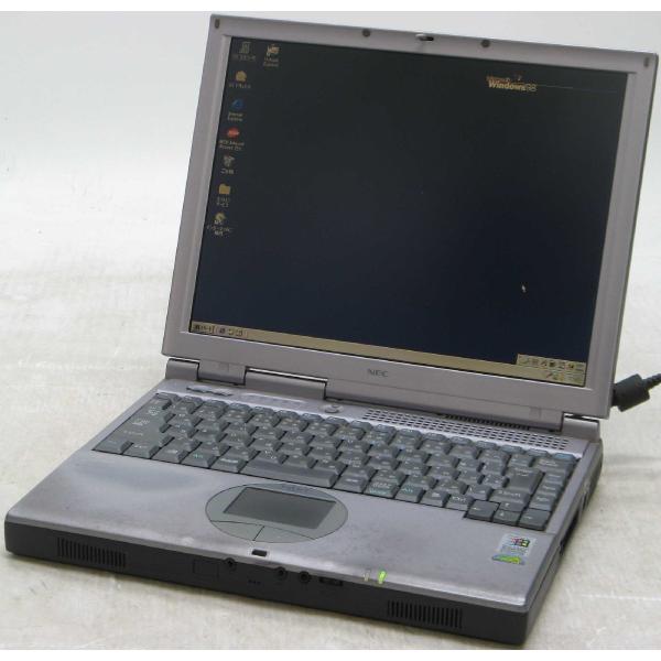 NEC LaVie U PC-LU45L33D AMD Windows 98SE 中古 ノート パソ...