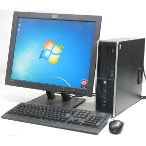 中古パソコン HP Compaq 6300pro SFF-3300/20液晶セット Corei3 デスクトップパソコン｜usedpc