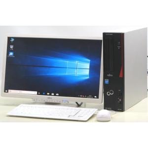 中古パソコン 富士通 ESPRIMO D551/GX FMVD0502SP 20W液晶セット デスクトップパソコン｜usedpc