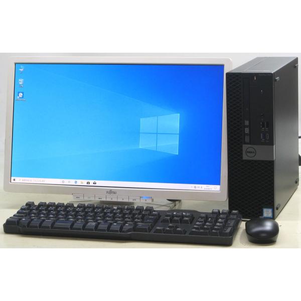 中古パソコン DELL Optiplex 7050-6700SF 20W液晶セット 第6世代 Cor...