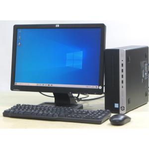 デスクトップパソコン 中古 HP Prodesk 600 G3 SFF 6700 Corei7 メモリ 4GB HDD 1TB 19インチW液晶セット Windows10｜usedpc