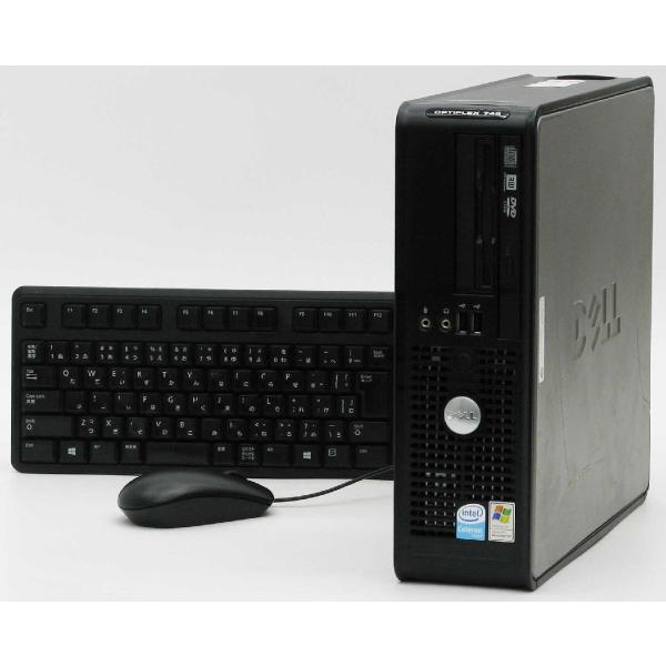 DELL Optiplex 745-420SF Celeron-420 フロッピー DVDスーパーマ...