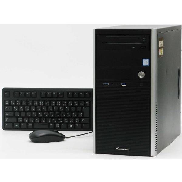 【HDMIケーブル付き】TSUKUMO ツクモ EX.COMPUTER RM7J-E181/T  C...