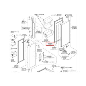 TOSHIBA（東芝） 【標準設置無料】 GR-M550FW-ZC 6ドア冷蔵庫 （551L
