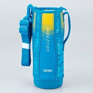 【定形外郵便対応可能】サーモス　THERMOS　水筒　カバー　ハンディポーチのみ　1.5L　スポーツボトル　FHT-1500F　ブルーカモフラージュ　4562344367158｜useful-company