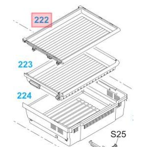 Panasonic　パナソニック　冷蔵庫用　冷凍室上段ケース　ARBHCD700150（画像：222番のみ）｜useful-company