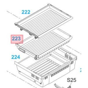 Panasonic パナソニック 冷蔵庫用 冷凍室上段ケース ARBHCD700150