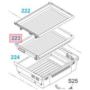 Panasonic 冷凍庫 Panasonic（パナソニック） CNRAH-290670 冷蔵庫 用の 冷凍室の上段