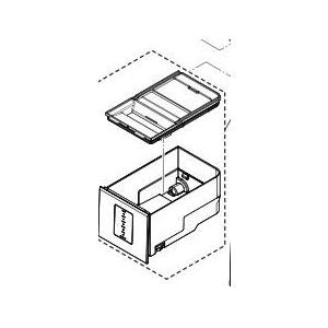 　【1点までメール便対応可能】Panasonic　パナソニック　洗濯機用　洗剤タンク　AXW012M...