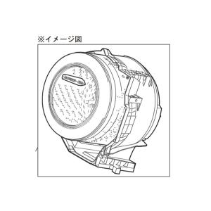 　【同梱不可】　Panasonic　パナソニック　洗濯機用　水槽セット　AXW12A-3AHS　※返...