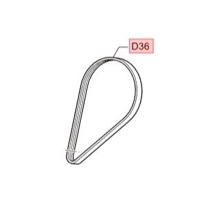 Panasonic　パナソニック　洗濯機用　Vベルトセット(インペラプーリ含む）<br>　AXW41...