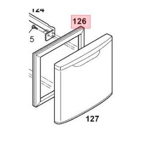 Panasonic　パナソニック　冷蔵庫用　冷凍室　ドアパッキン　CNRAD-306140（画像126番）