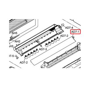 パナソニック　エアコン　フアンモ−ター(室内)　部品コード：ARW7670AC 楽天市場】エアコン ルーバー 部品 パナソニック（季節・空調