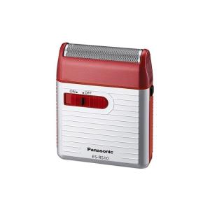 パナソニック　Panasonic　ES-RS10-R　メンズシェーバー　1枚刃　赤　