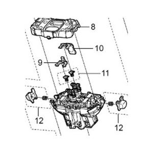 《メール便対応可能》　パナソニック　ES-CST2R用　トリマ駆動桿　部品番号：ESST8NL108...