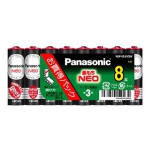 パナソニック　Panasonic　R6PNB/8VSW　マンガン乾電池　単３形　８Ｐ
