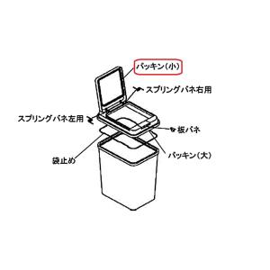 Panasonic　パナソニック　ダストボックス　２０Ｌ用パッキン（小）　SE5106621｜useful-company