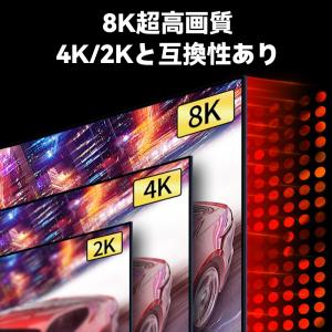 8K HDMI ケーブル 超高画質 0.5m ...の詳細画像3