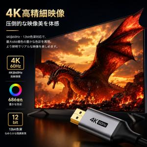 Type-C HDMI変換ケーブル USB T...の詳細画像4