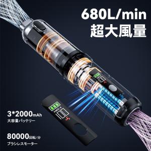 ハンディクリーナー コードレス 掃除機 デジタ...の詳細画像2
