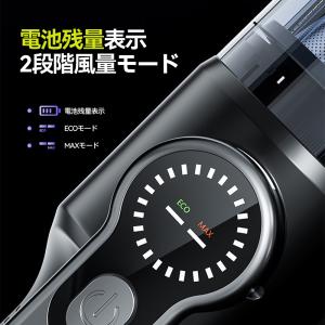 ハンディクリーナー コードレス 掃除機 強力 ...の詳細画像5