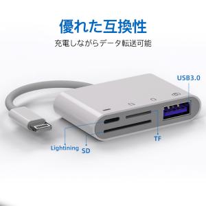 iPhone iPad SD カードリーダー ...の詳細画像2