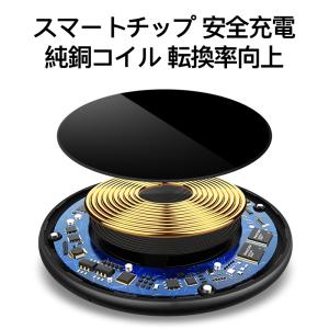 ワイヤレス 充電器 15W iPhone Qi...の詳細画像5