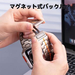 チタン Apple Watch バンド ベルト...の詳細画像3