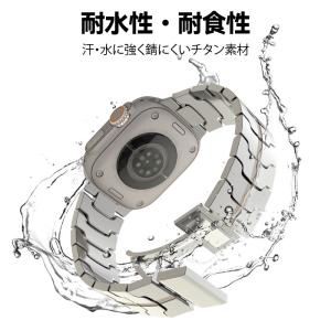 チタン Apple Watch バンド ベルト...の詳細画像4