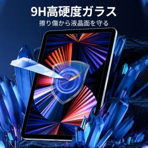 2枚組 iPad 保護フィルム ブルーライトカ...の詳細画像2