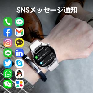 スマートウォッチ 心電図 日本製センサー 通話...の詳細画像4
