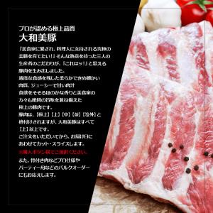 豚肉 大和美豚 ポーク 肩ロース 肉 500gの詳細画像1